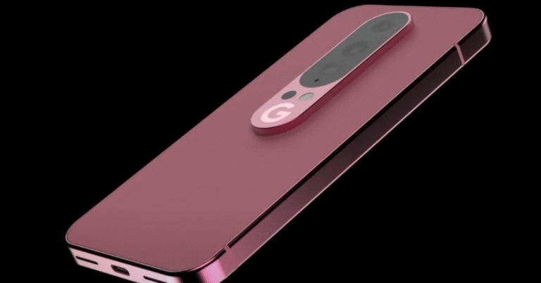 Google Pixel 10 Pro स्मार्टफोन का फ्रंट व्यू, शानदार LTPO OLED डिस्प्ले के साथ